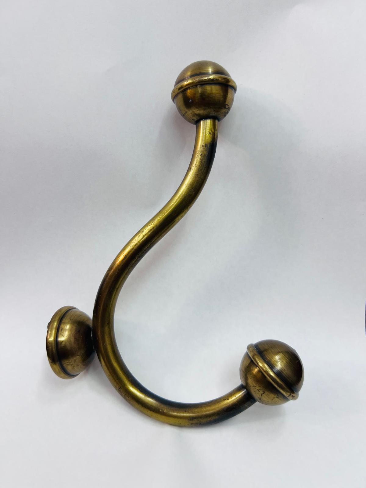 1342- Percha en color bronce